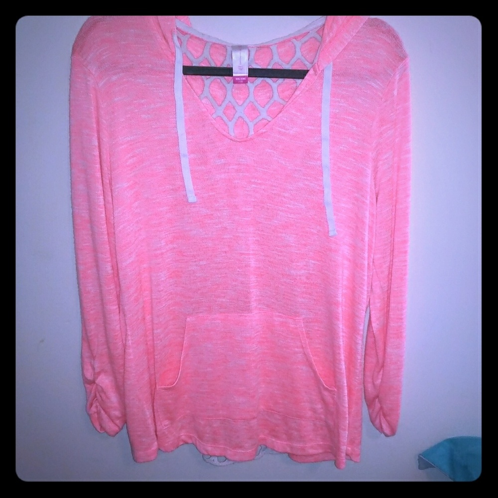 Orange no boundries hoodie size XXl